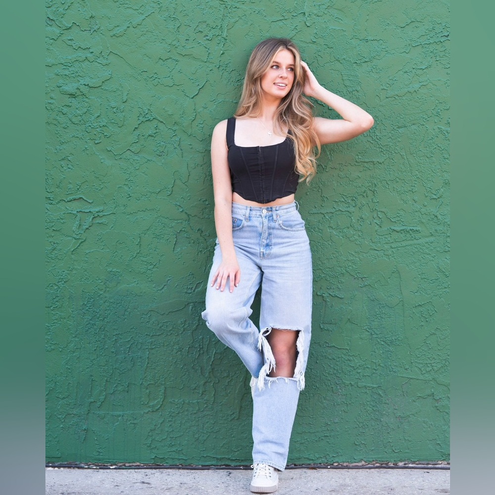 BDG High Rise Baggy Jeans